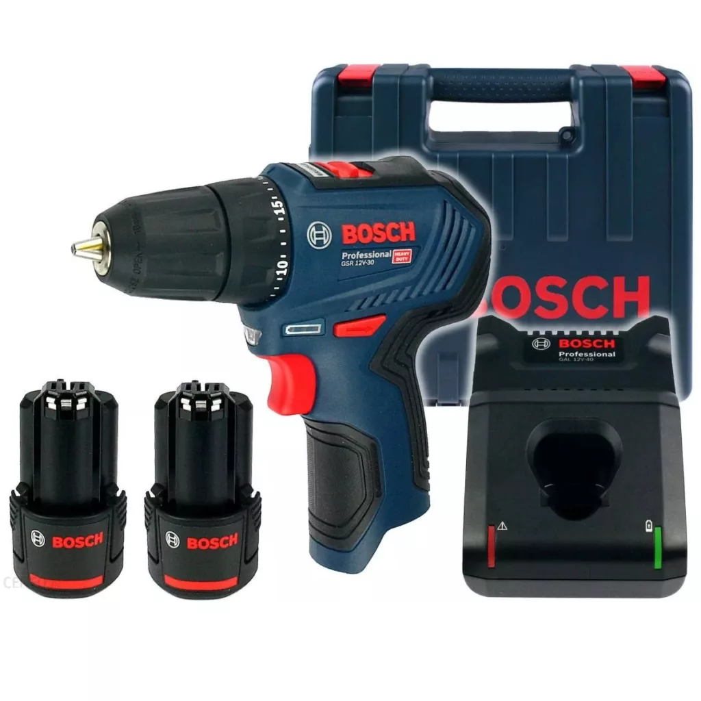 دریل پیچ گوشتی شارژی بوش مدل GSR 12V-30