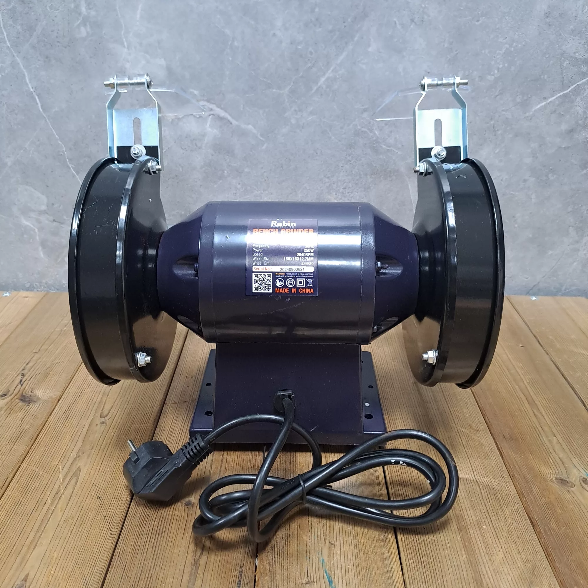 سنگ رو میزی صنعتی رابین مدل 250W