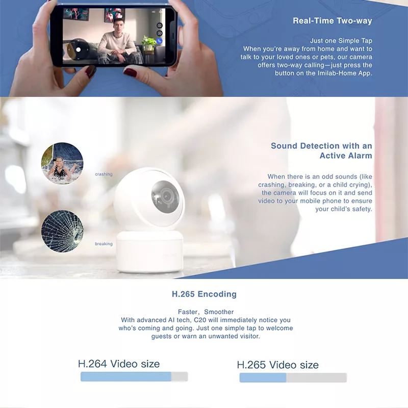 دوربین مداربسته تحت شبکه آی می لب مدل CMSXJ36A