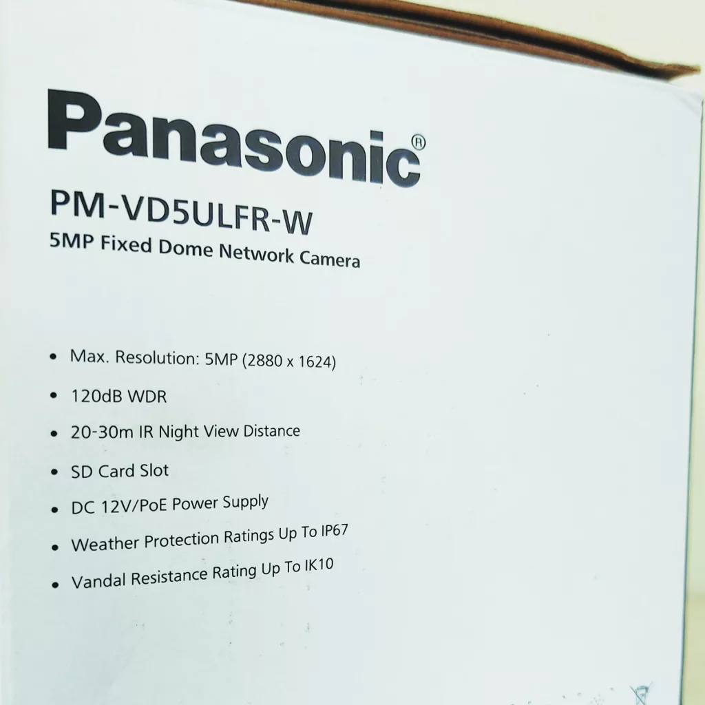 دوربین مداربسته تحت شبکه پاناسونیک مدل PM-VD5ULFR-W