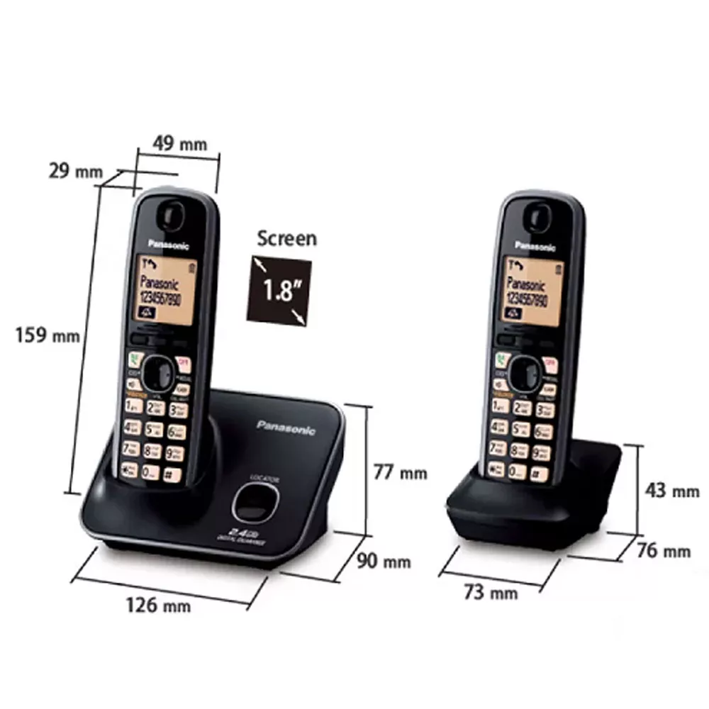 تلفن بی سیم پاناسونیک مدل KX-TG3712BX