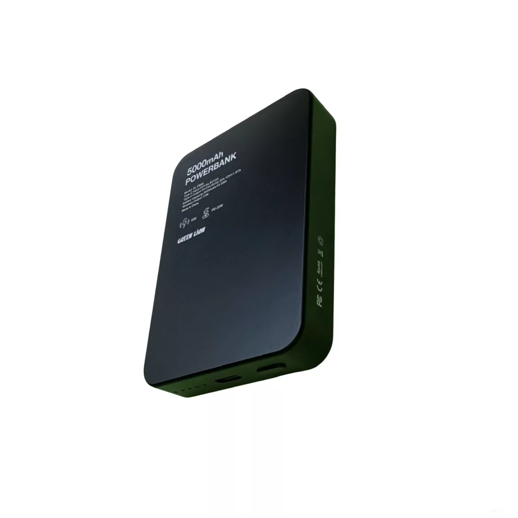پاوربانک گرین لاین مدل GL-MAG 5 ظرفیت 5000 میلی آمپر ساعت
