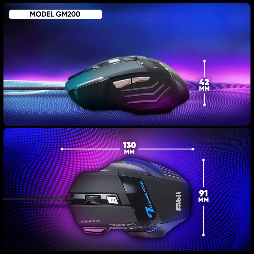 ماوس گیمینگ مدل GM200