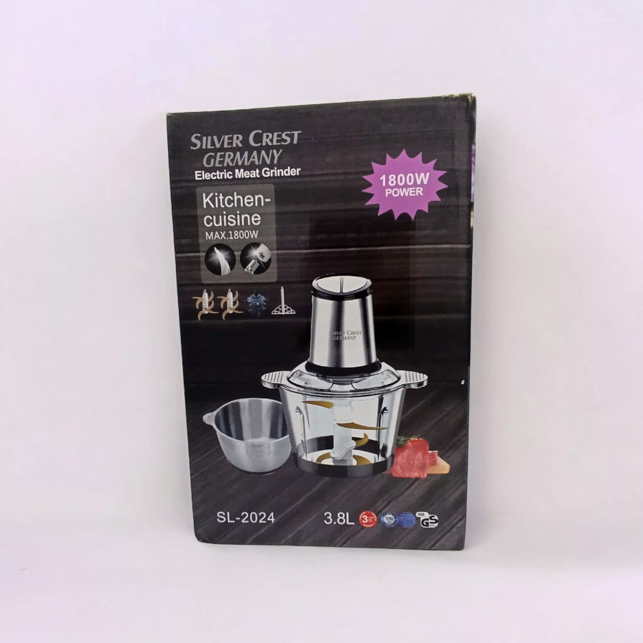 خردکن سیلور کرست مدل دو کاسه SL-2024