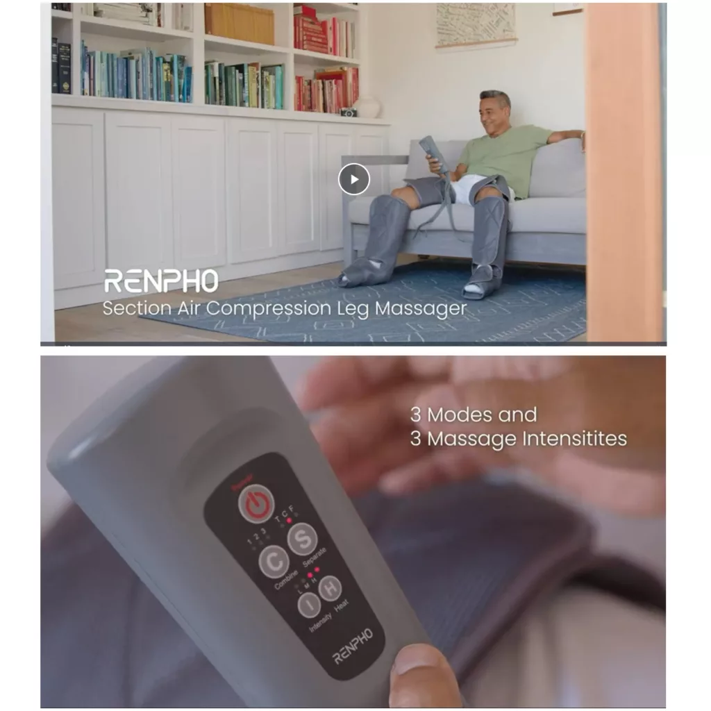 ماساژور پا رنفو مدل  6Modes 4Intensities