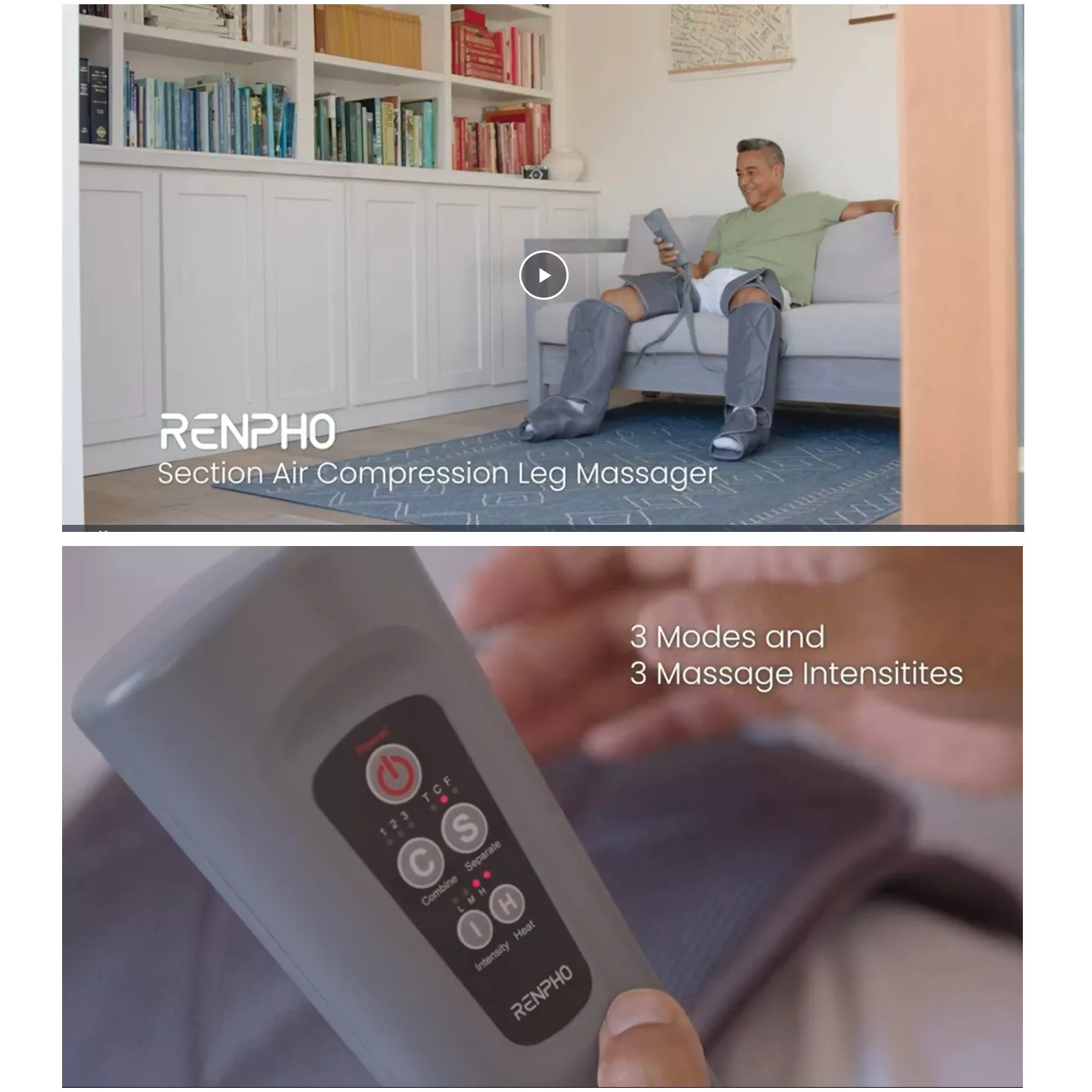 ماساژور پا رنفو مدل  6Modes 4Intensities