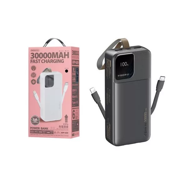 پاوربانک ریمکس مدل  RPP-659 ظرفیت 30000  میلی آمپر