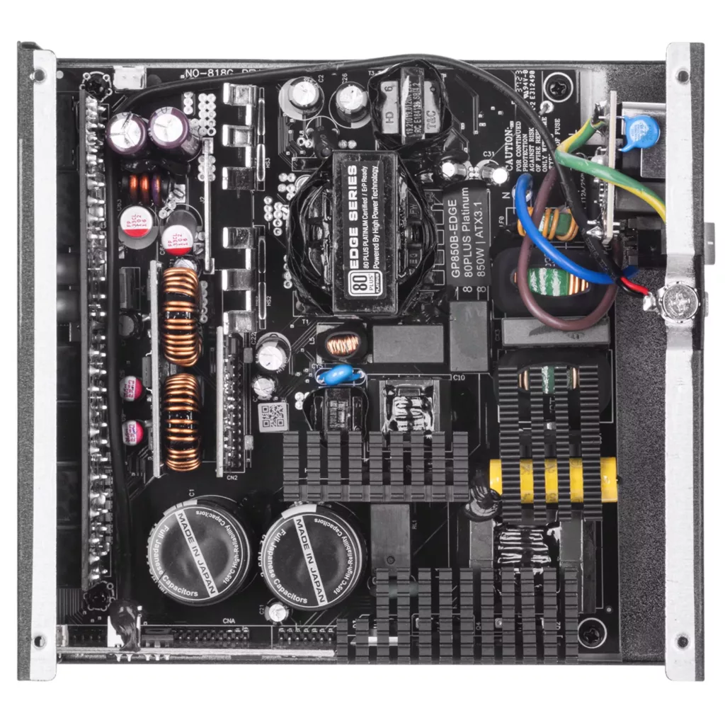 منبع تغذیه کامپیوتر 850W وات گرین مدل GP850B-EDGE