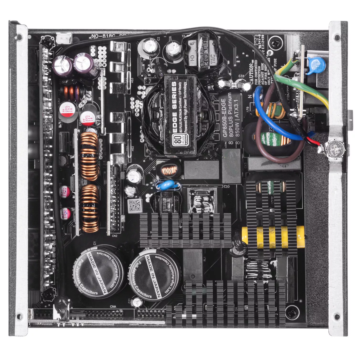 منبع تغذیه کامپیوتر 850W وات گرین مدل GP850B-EDGE