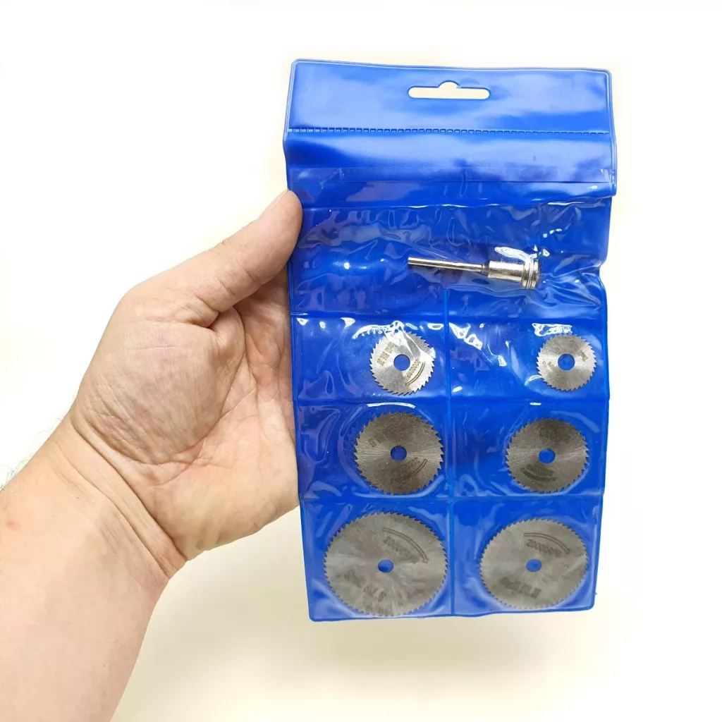 تیغ فرز انگشتی و مینیاتوری مدل 001 مجموعه 6 عددی