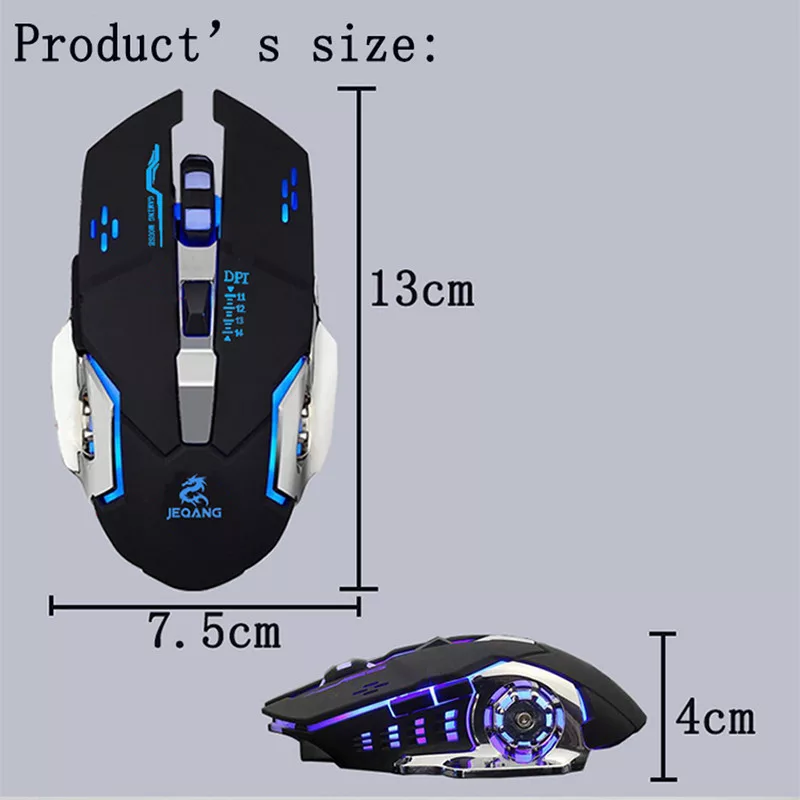 ماوس بی سیم  مخصوص بازی جکنگ مدل JW-220