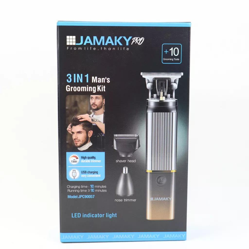 ماشین اصلاح موی سر و صورت شارژی جاماکی مدل JPC90057