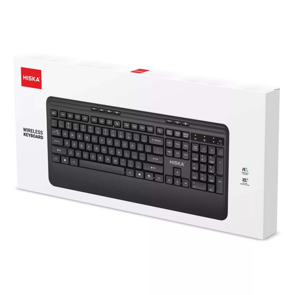 کیبورد بی سیم هیسکا مدل HX-KE210