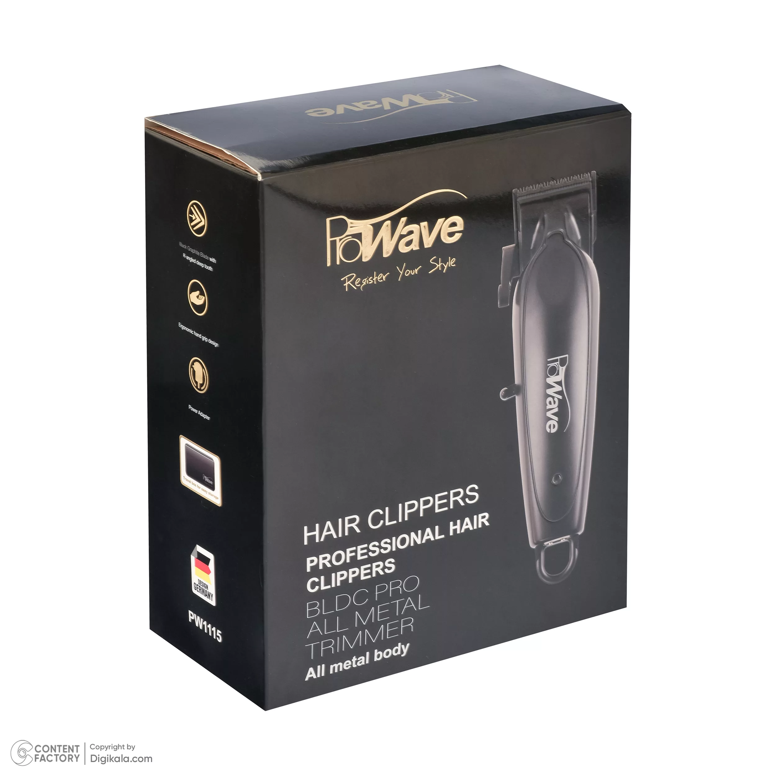 ماشین اصلاح موی سر و صورت پروویو مدل PW1115