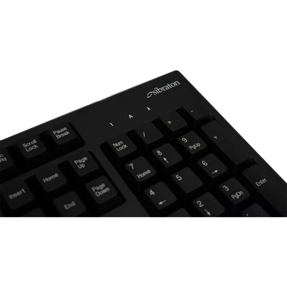 کیبورد سیبراتون مدل SKB557W