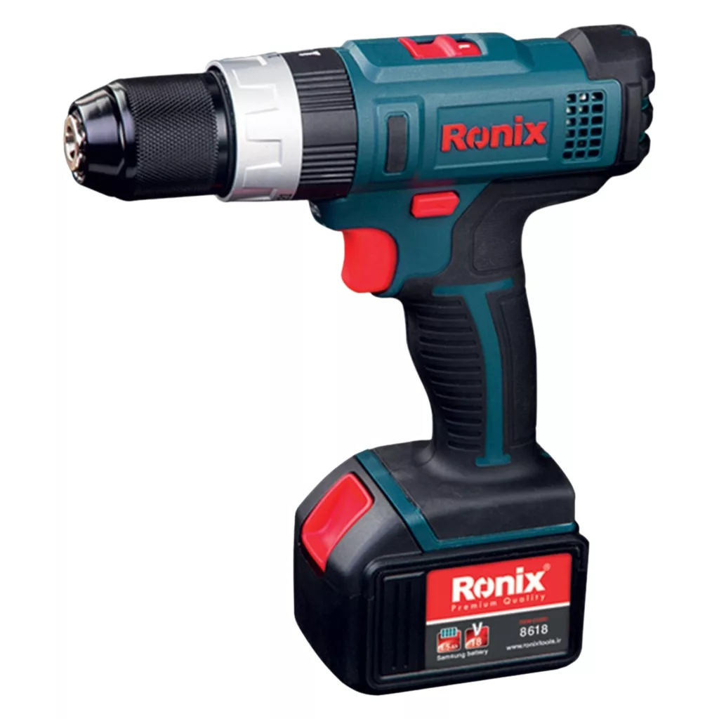 دریل پیچ گوشتی چکشی رونیکس مدل 8618