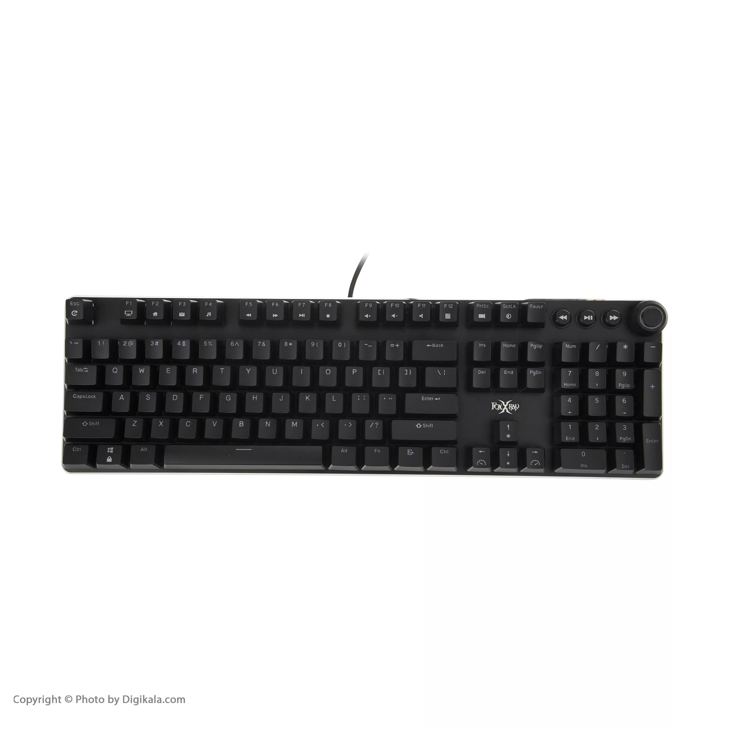 کیبورد مخصوص بازی فاکس ری مدل FXR-HKM-61