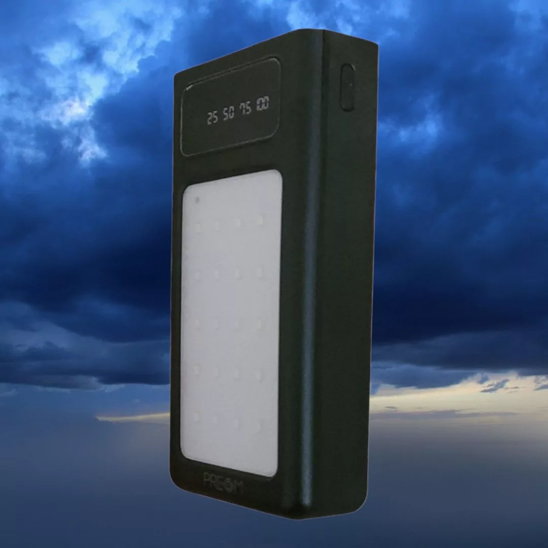 پاوربانک مدل PRE0M 20000 ظرفیت 20000 میلی آمپر ساعت