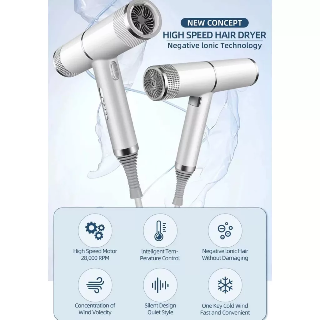 سشوار حرفه ای مدل dcg-7000