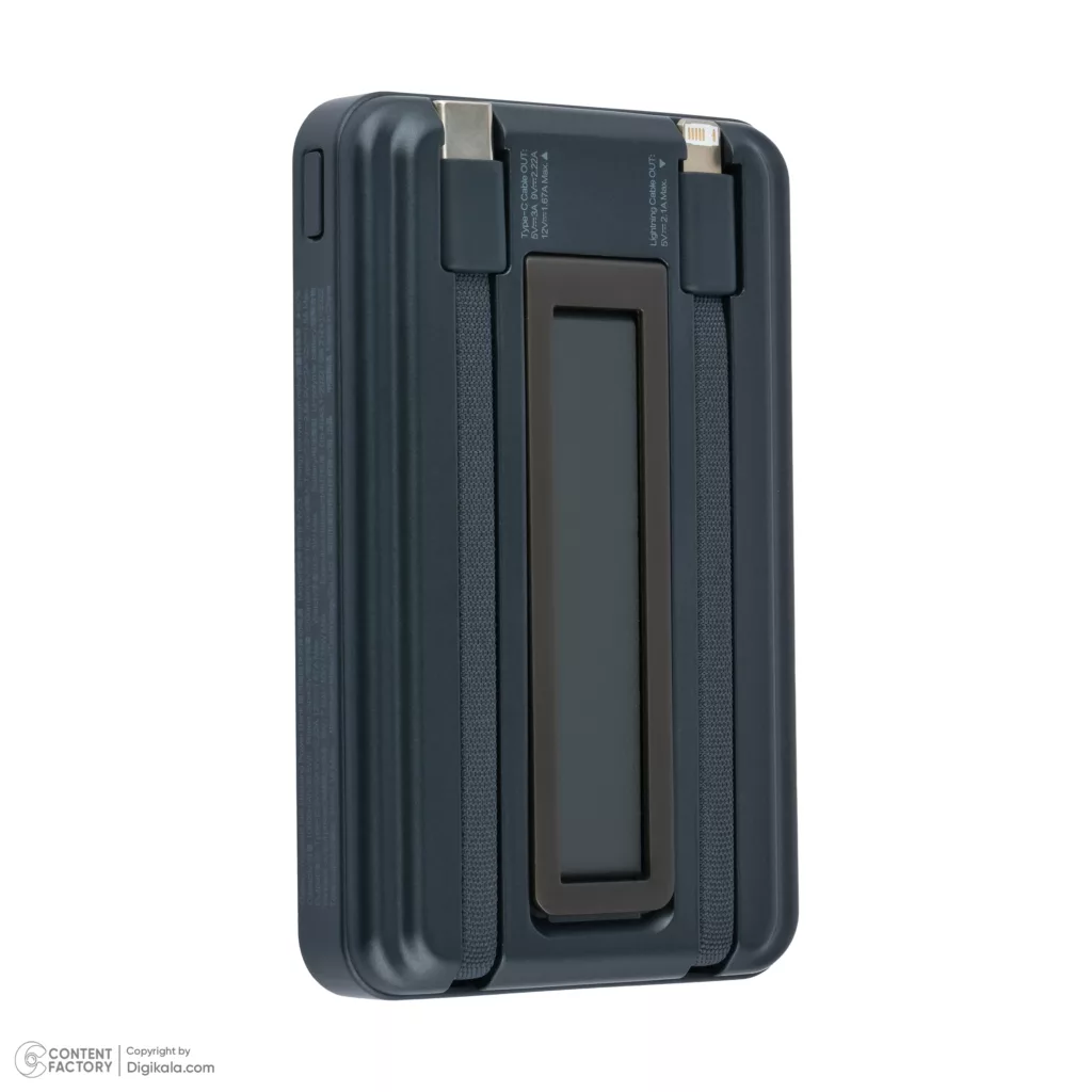 پاوربانک رسی مدل RPB - W23 ظرفیت 10000 میلی آمپر ساعت