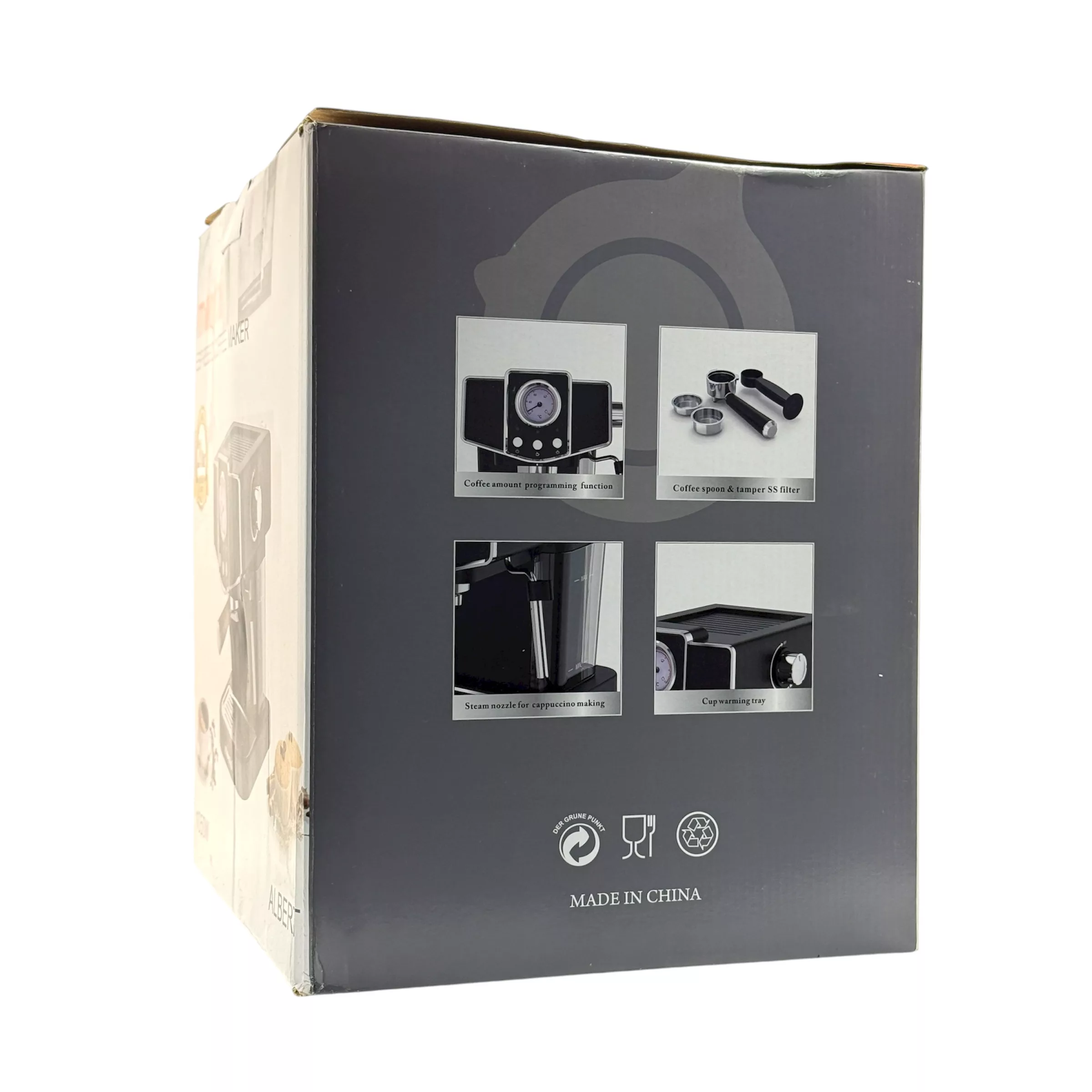 اسپرسو ساز ۱۲۰۰ میلیلیتر مونتینی مدل ALBERT