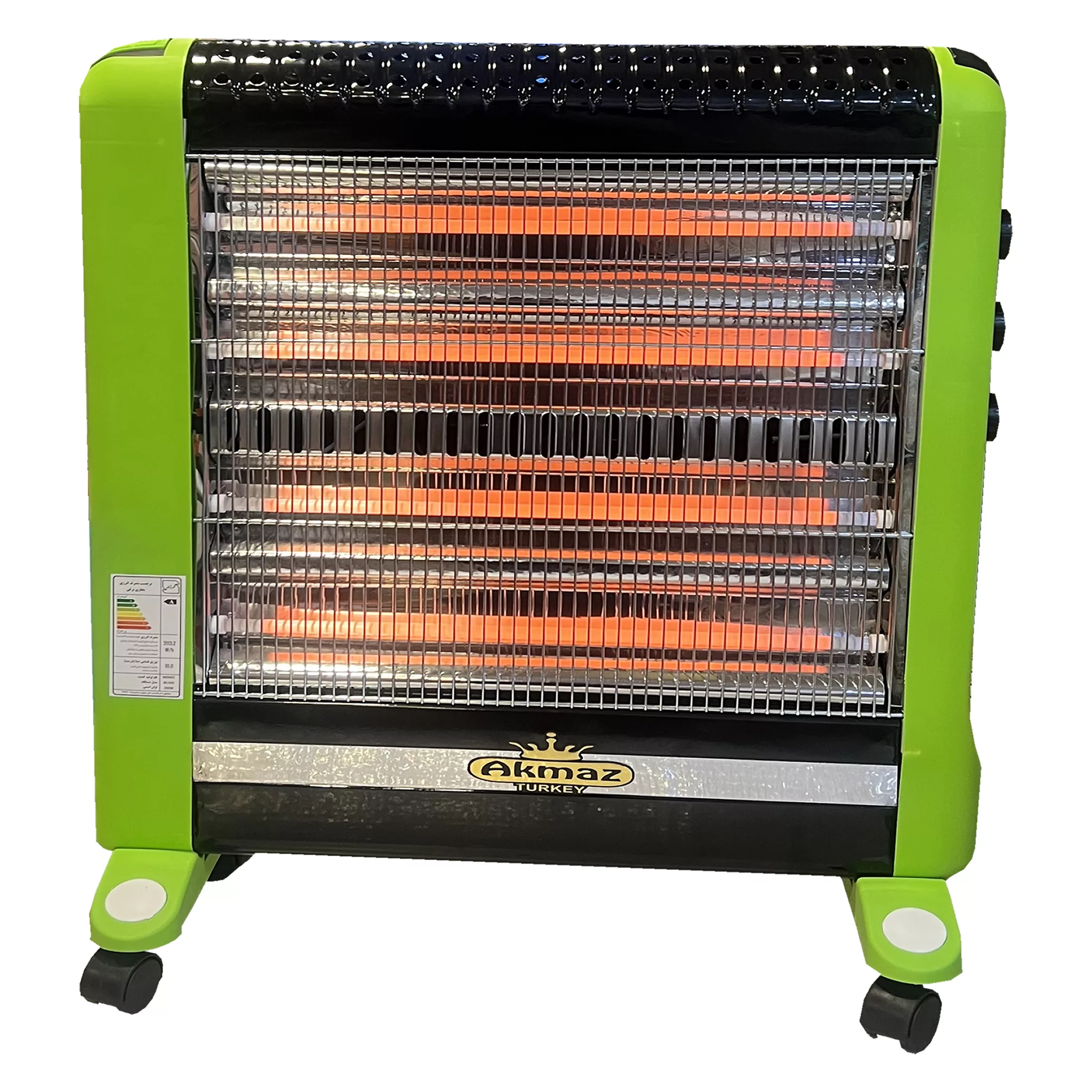 بخاری برقی آکماز مدل فن دار َAKturk
