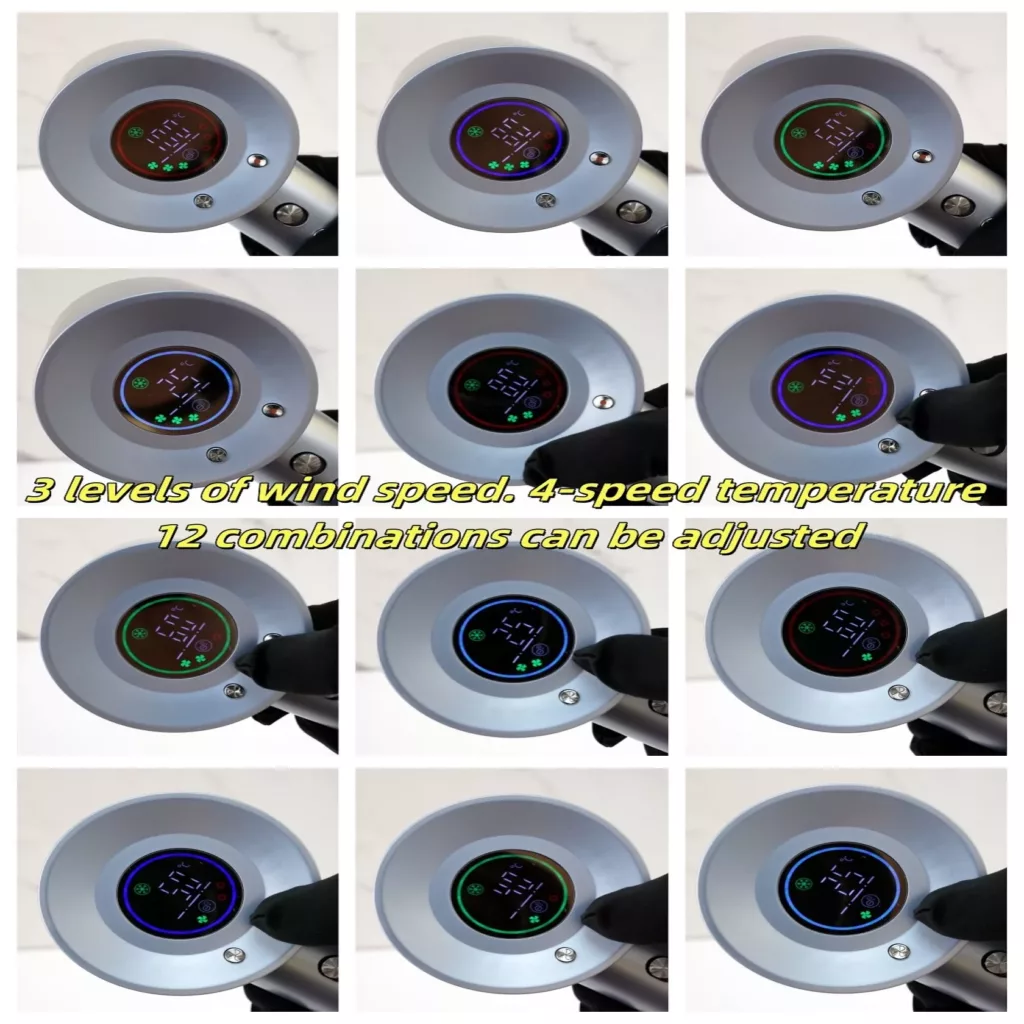 سشوار حرفه ای 1600 وات اچ تی سی مدل EF-2030