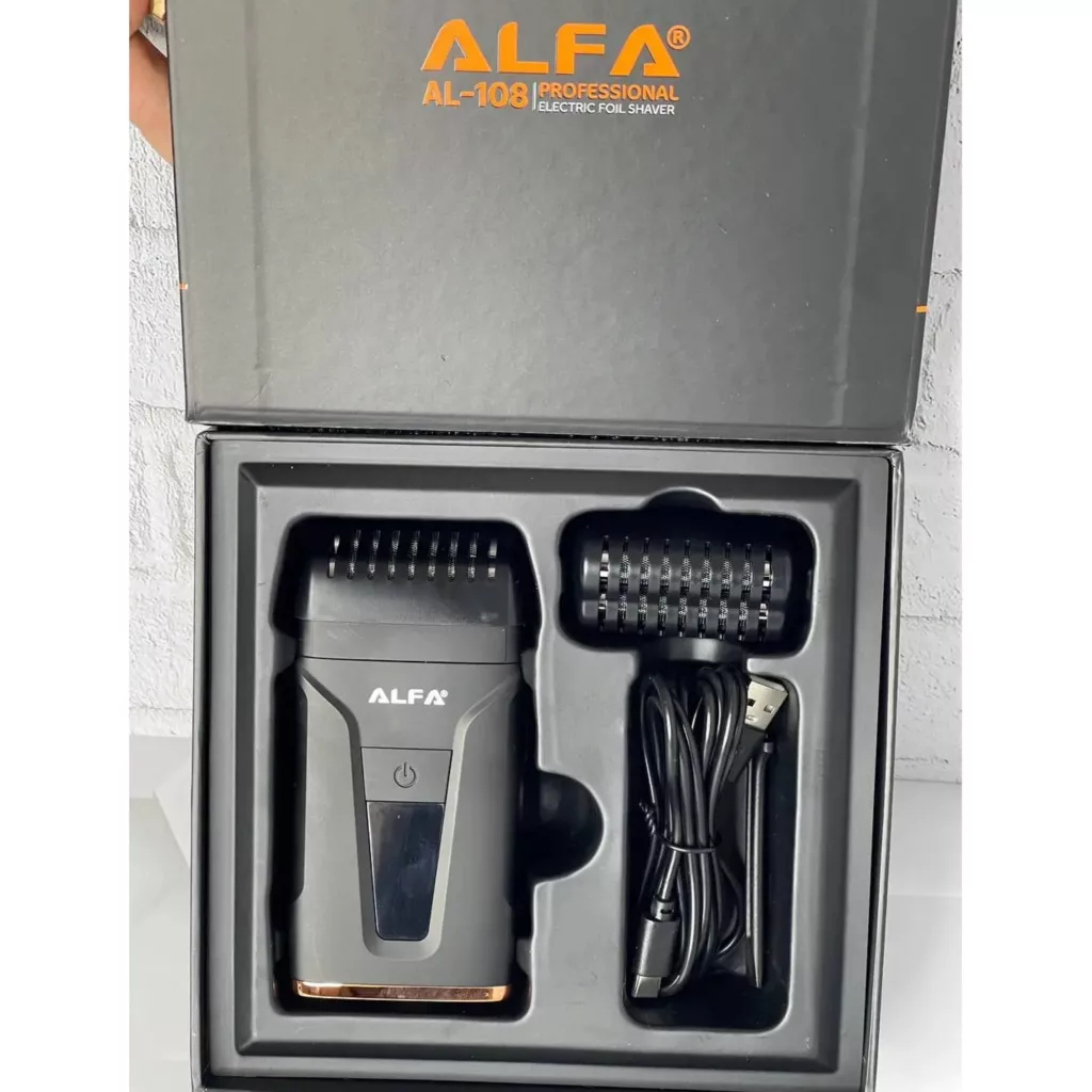 ست ماشین اصلاح موی صورت و بدن ألفا مدل Al-108