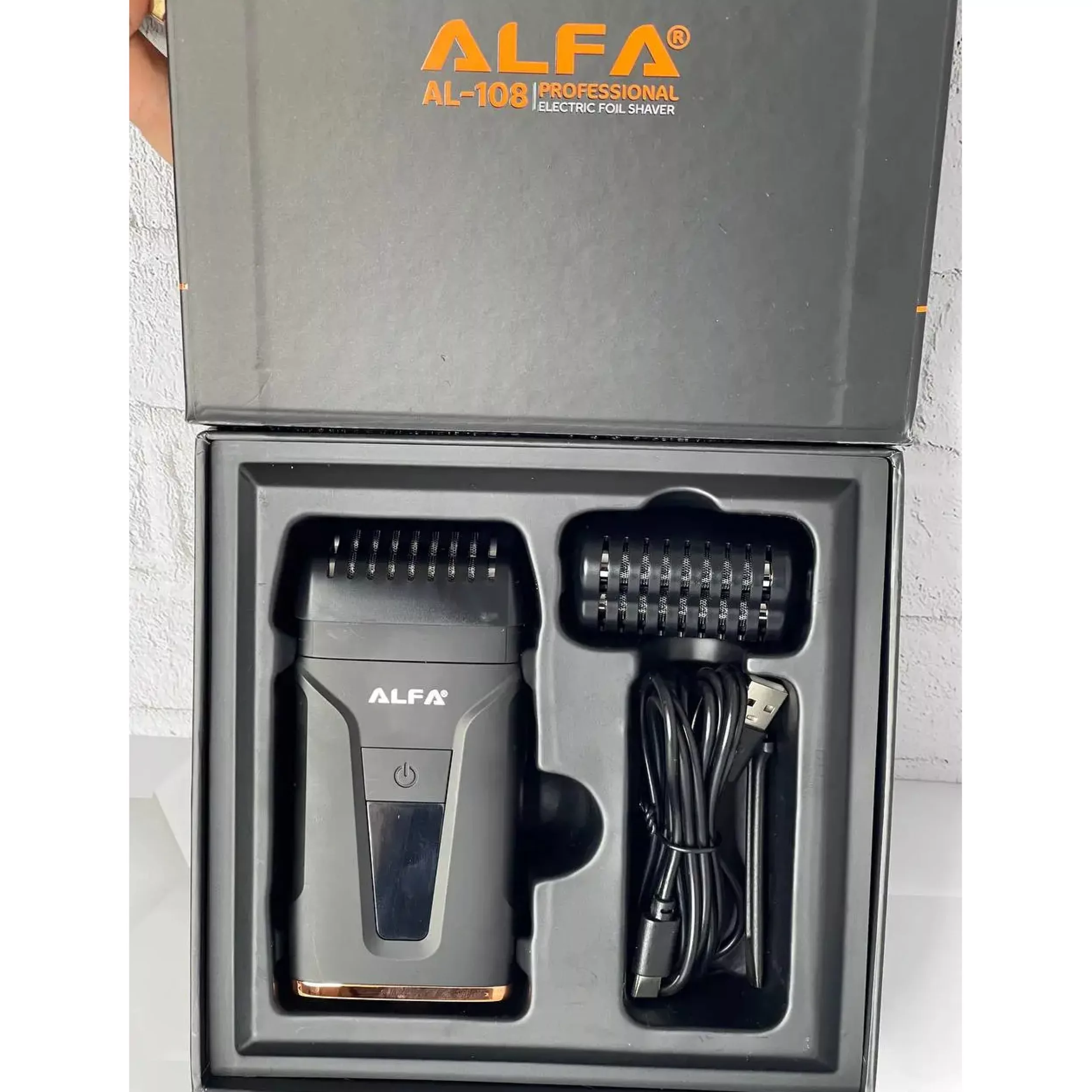 ست ماشین اصلاح موی صورت و بدن ألفا مدل Al-108