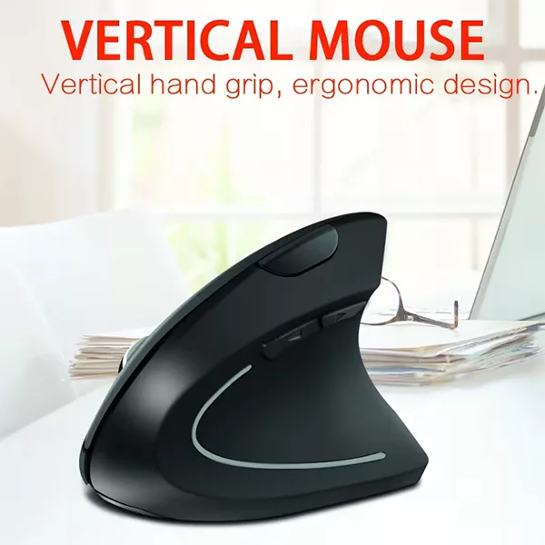 ماوس بی سیم ارگونومیک مدل JSY-6