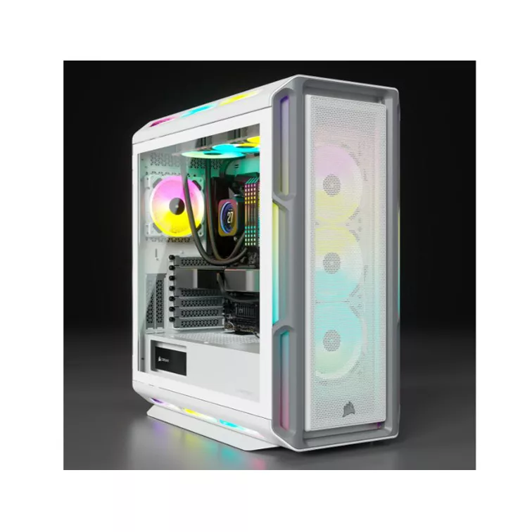 کیس کامپیوتر کورسیر مدل iCUE 5000T RGB WH