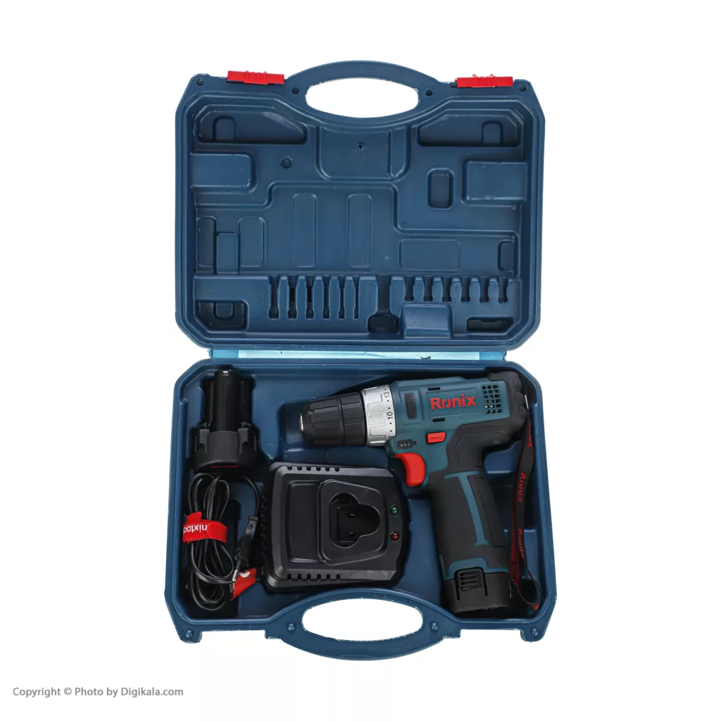 دریل پیچ گوشتی شارژی رونیکس مدل 8612