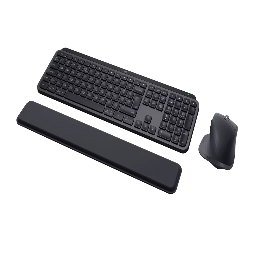 کیبورد و ماوس لاجیتک مدل MX KEYS COMBO for Business Gen 2، سوئیچ ممبران، Full-size