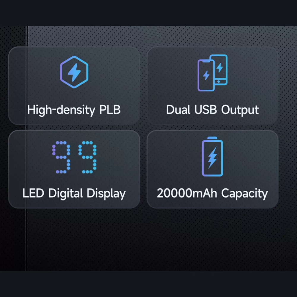 پاوربانک مک دودو مدل MC-443 ظرفیت 20000 میلی آمپر ساعت