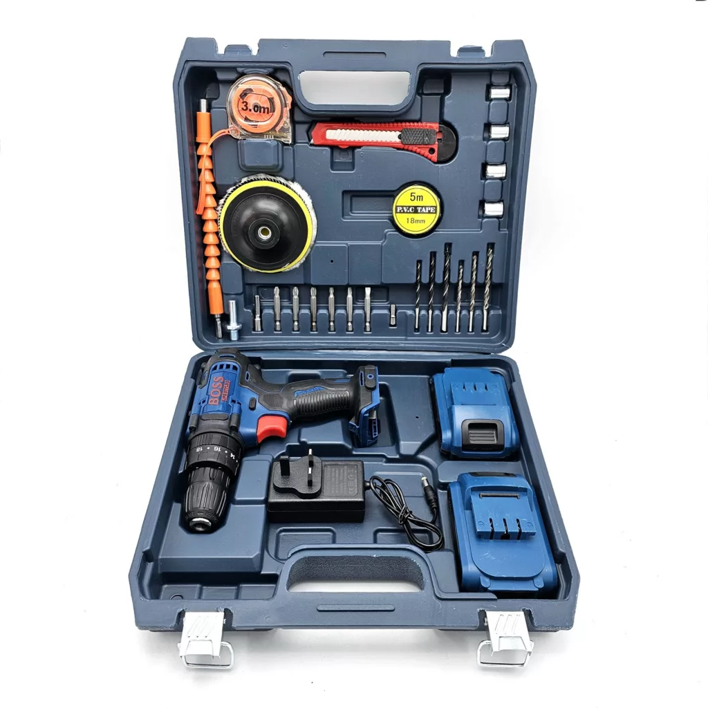 مجموعه 28 عددی دریل چکشی باس مدل LIFE_STYLE