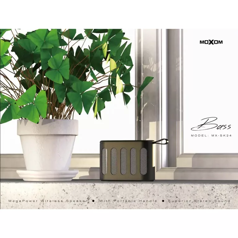 اسپیکر بلوتوثی قابل حمل موکسوم مدل MX-SK24