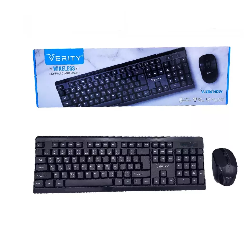 کیبورد و ماوس بیسیم وریتی مدل V-KB6140W