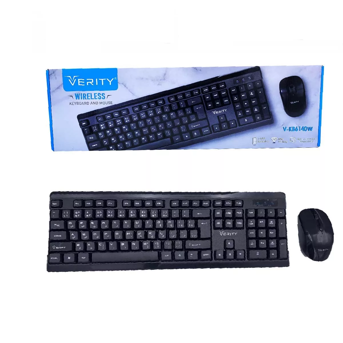 کیبورد و ماوس بیسیم وریتی مدل V-KB6140W