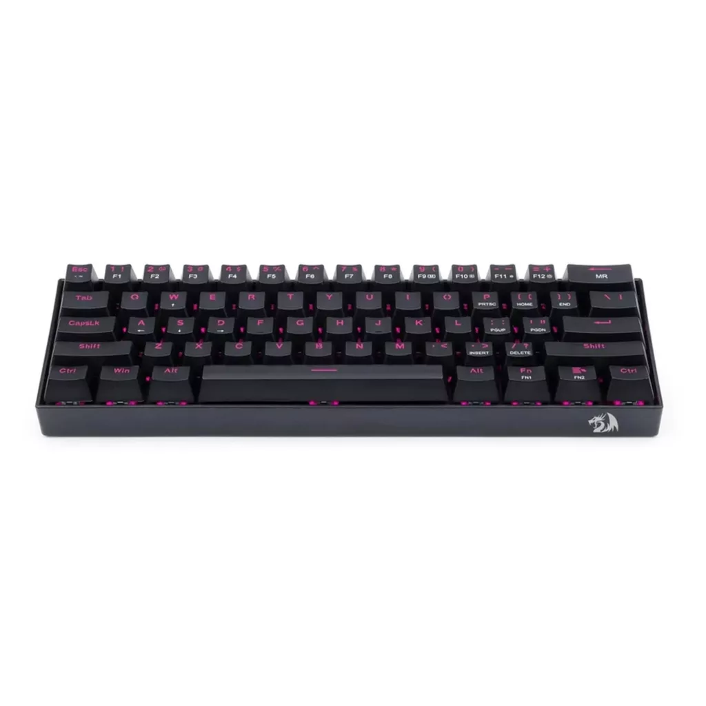 کیبورد گیمینگ ردراگون مدل K630 Dragonborn، مکانیکال سوییچ قرمز، Tenkeyless، نورپردازی RGB
