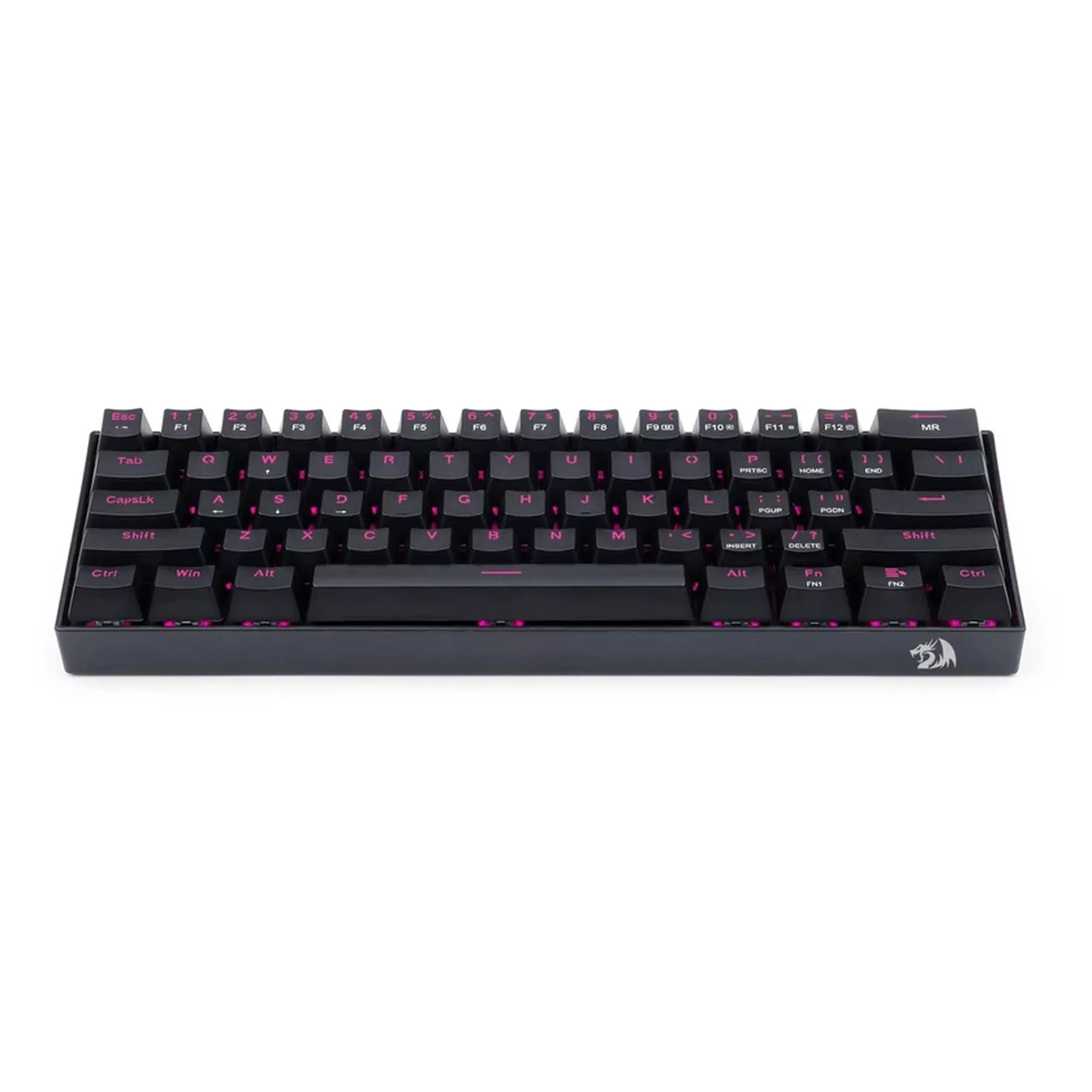 کیبورد گیمینگ ردراگون مدل K630 Dragonborn، مکانیکال سوییچ قرمز، Tenkeyless، نورپردازی RGB
