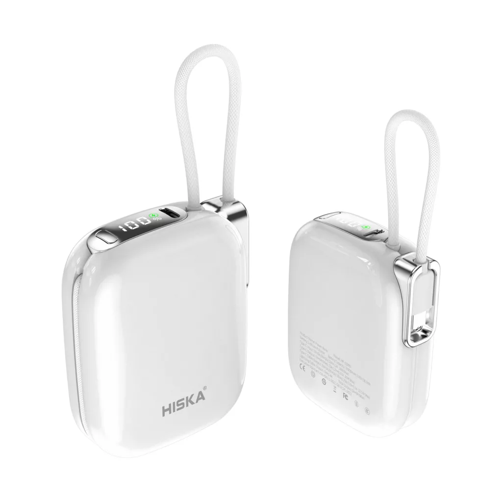 پاوربانک هیسکا مدل HP-132PD ظرفیت 10000 میلی آمپر ساعت