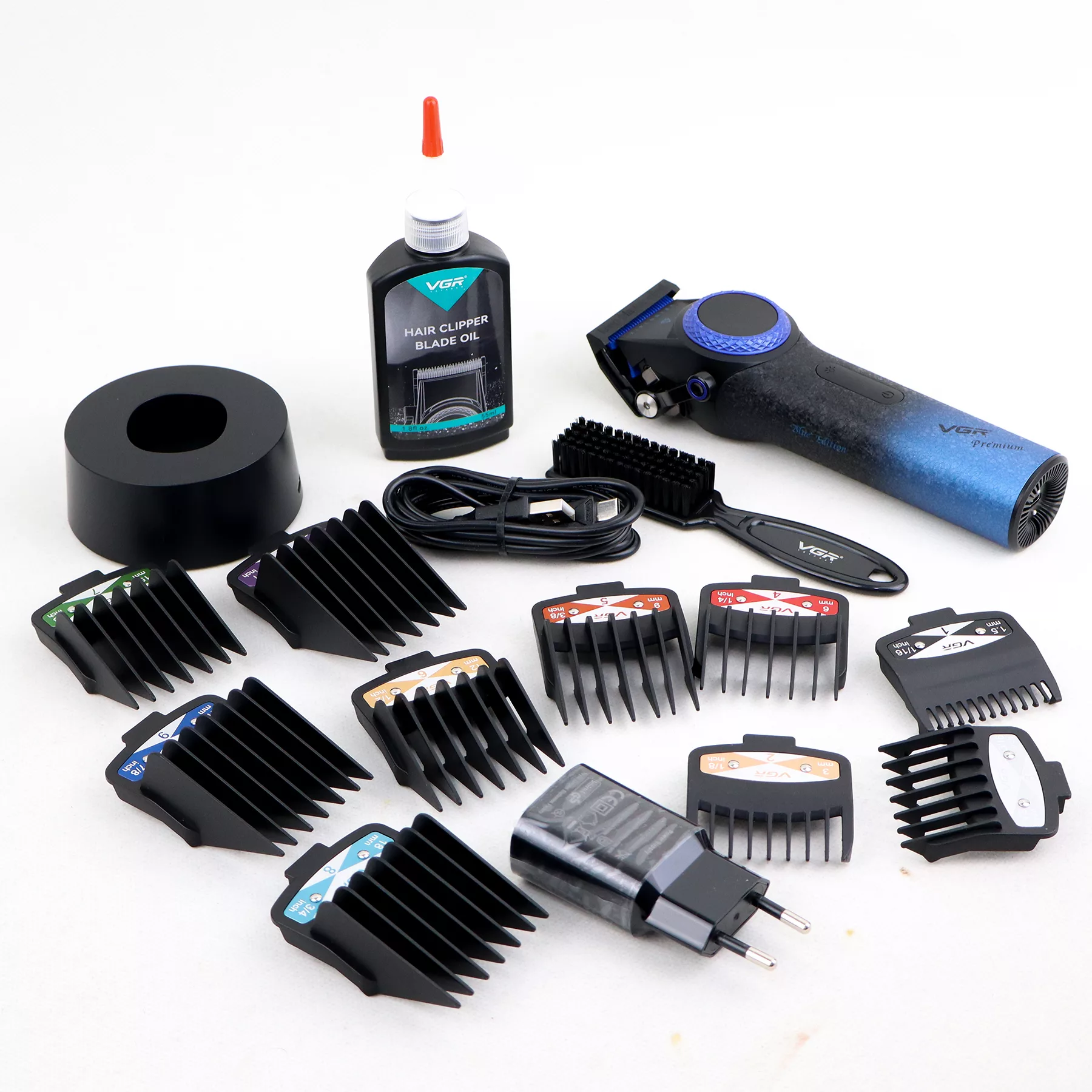 ماشین اصلاح موی سر و صورت شارژی وی جی ار مدل  V-001