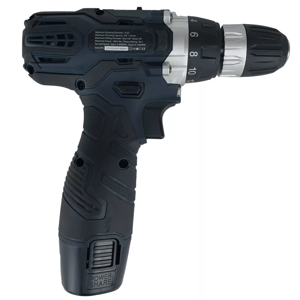 دریل پیچ گوشتی شارژی ویوارکس مدل VR12V-2A-NEW مجموعه 28 عددی