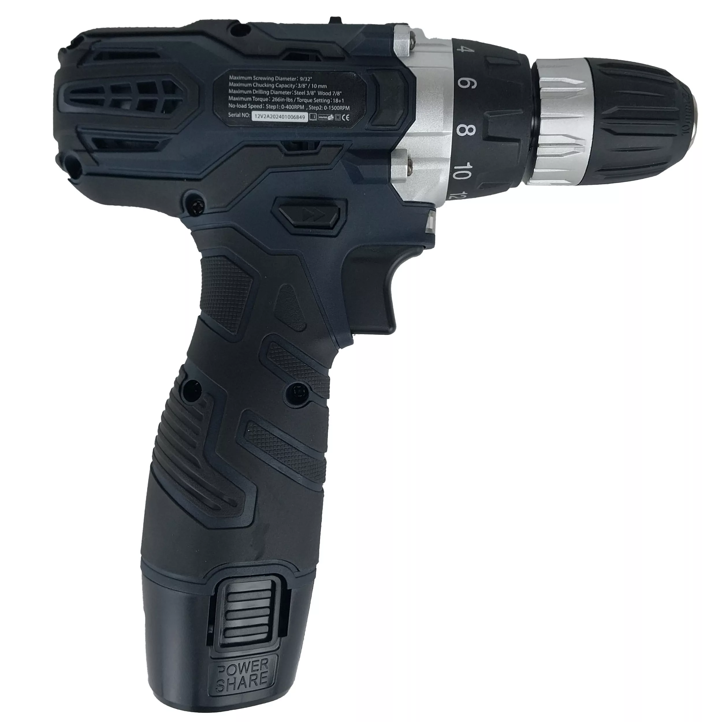 دریل پیچ گوشتی شارژی ویوارکس مدل VR12V-2A-NEW مجموعه 28 عددی