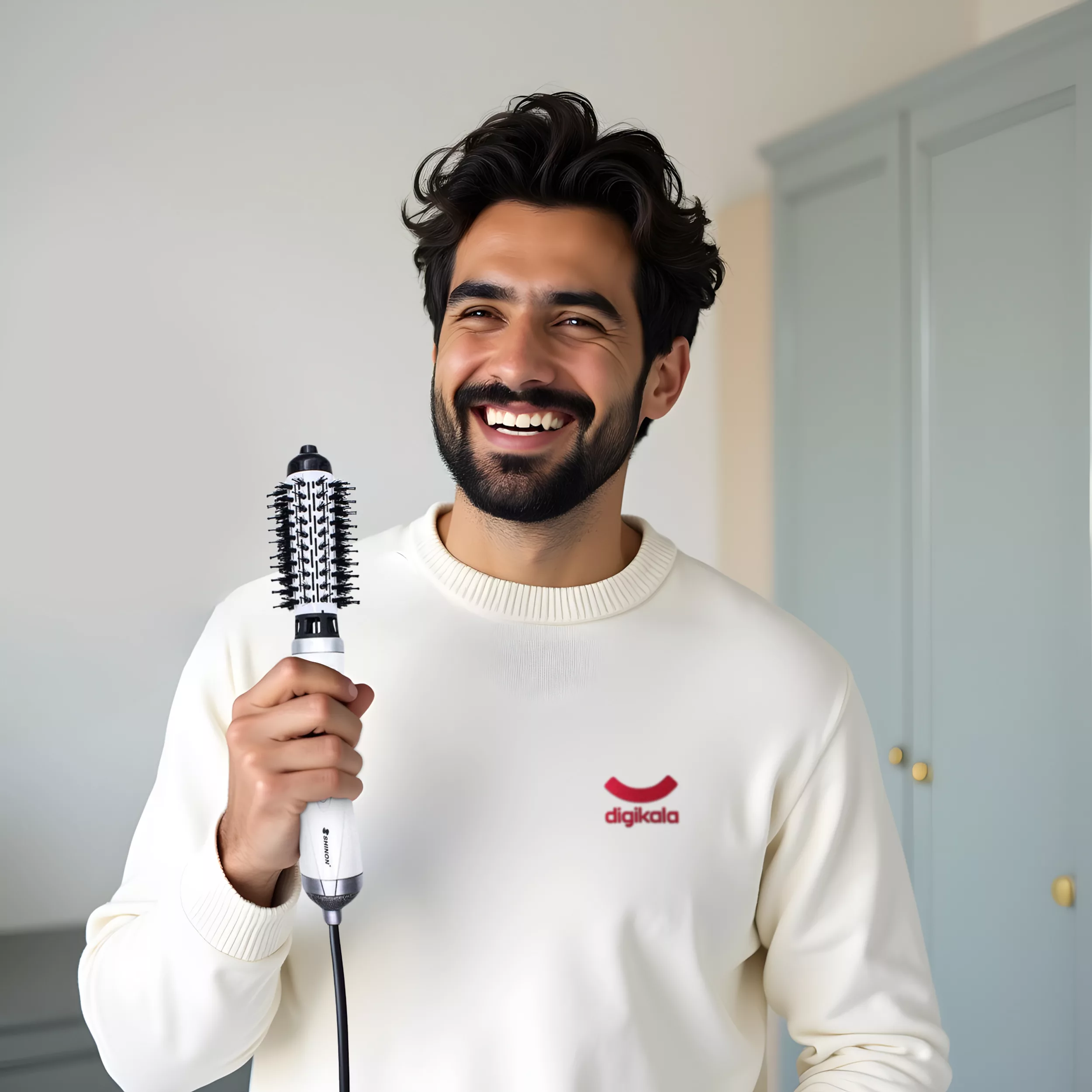 سشوار برس‌دار چرخشی شینون مدل SH-8228