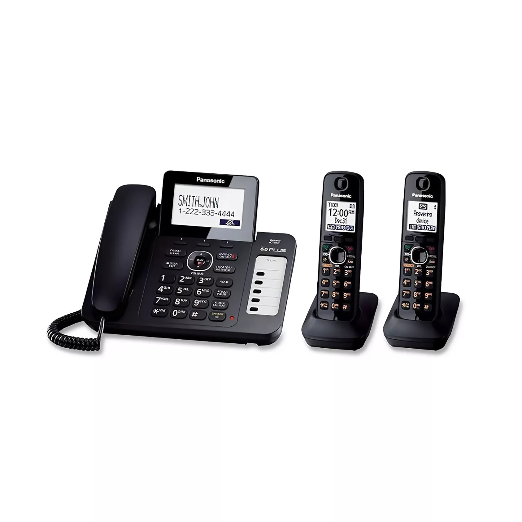 تلفن پاناسونیک مدل KX-TG9582B-BLACK