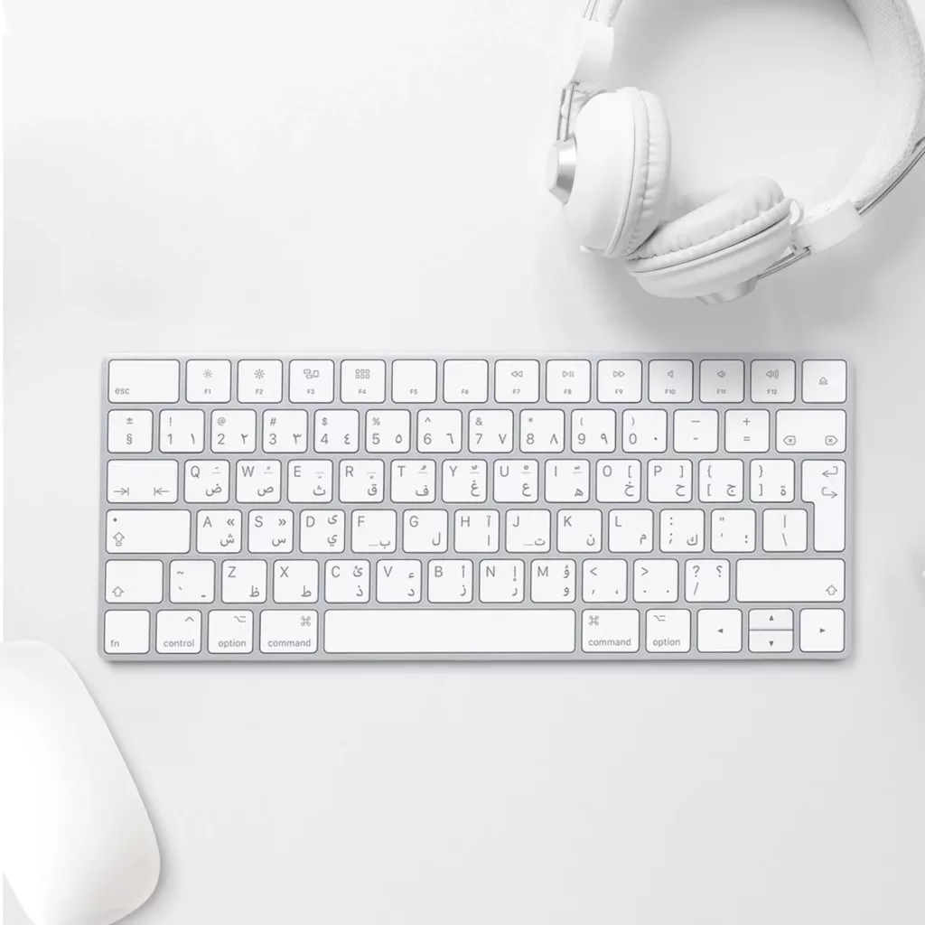 کیبورد بی سیم اپل مدل Magic MLA22 - Arabic English