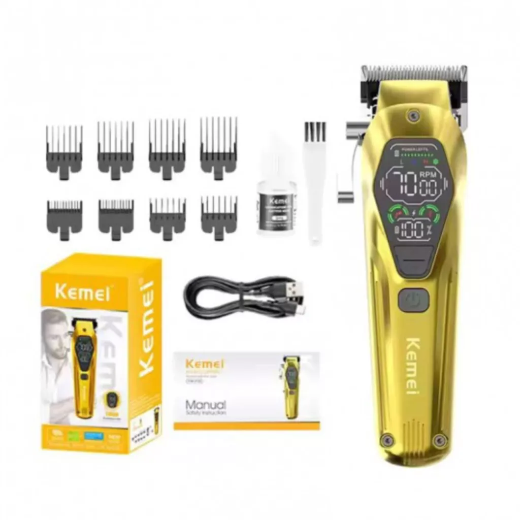 ماشین اصلاح موی سر شارژی کیمی مدل KM-1698