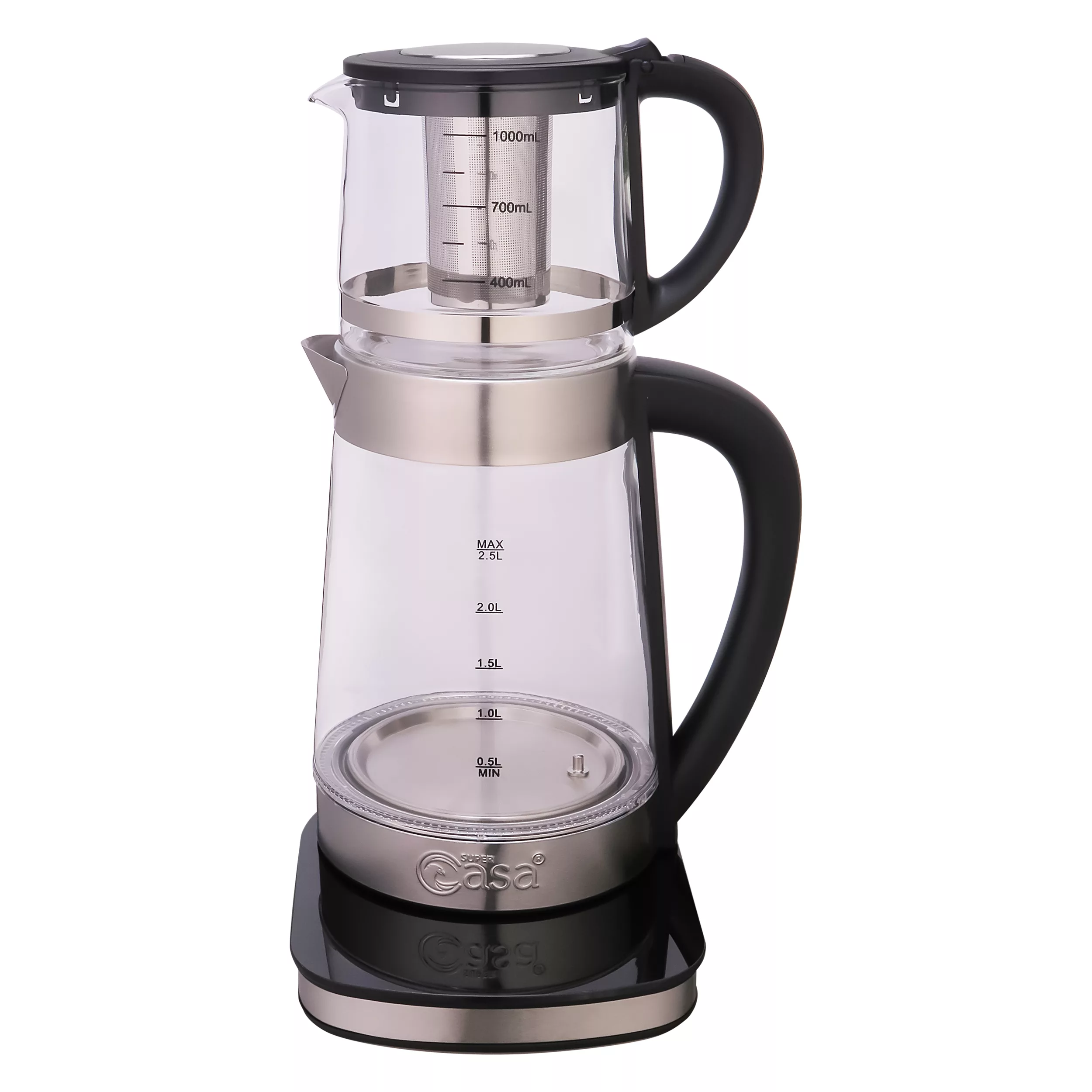 چای ساز روی هم سوپر کاسا مدل CA-310 چای ساز روی هم سوپر کاسا مدل CA-310
