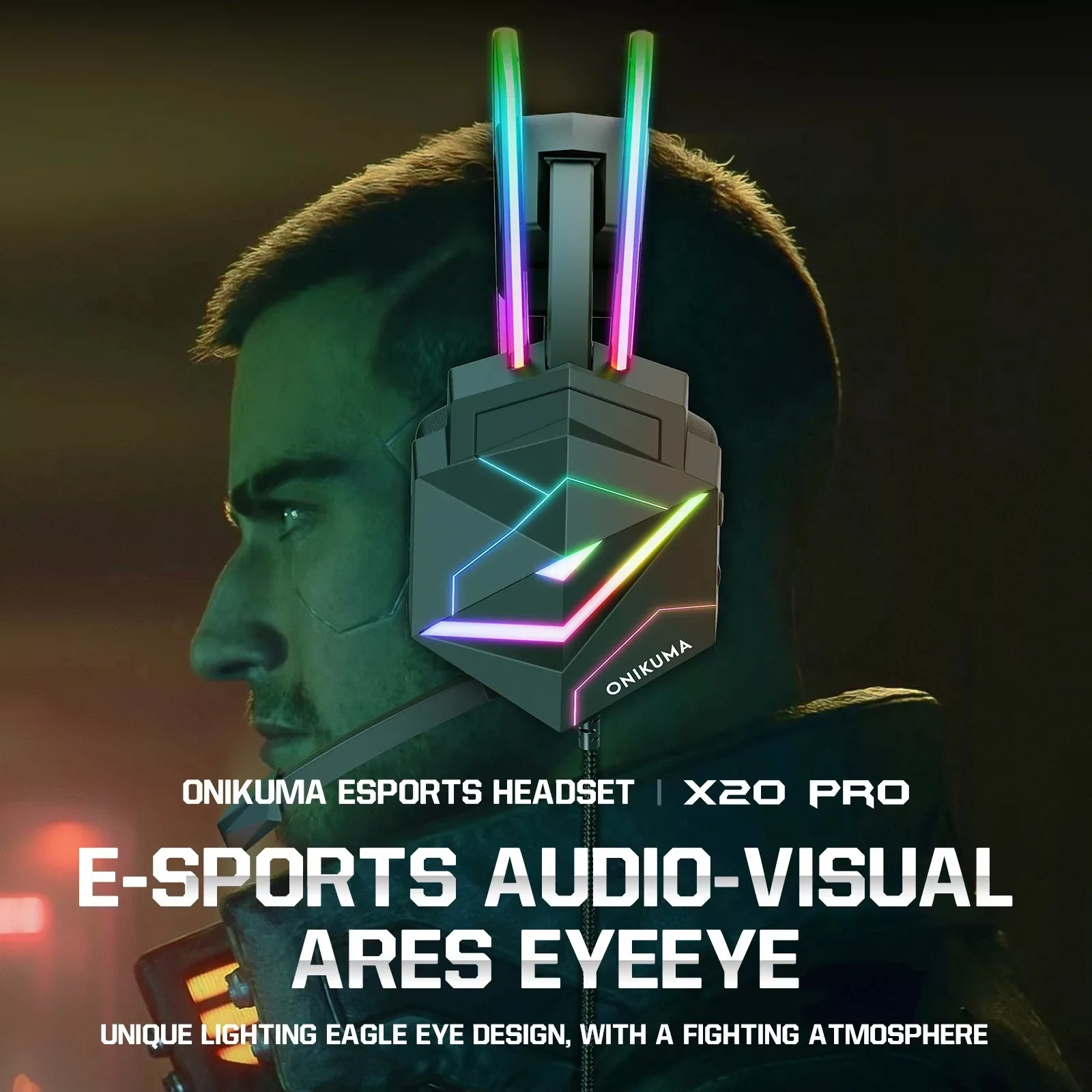 هدست مخصوص بازی سیوتک مدل X20 RGB